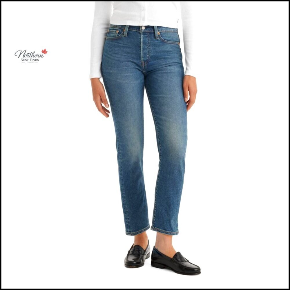 Wedgie Straight Leg Jeans High Rise Vintage Fit